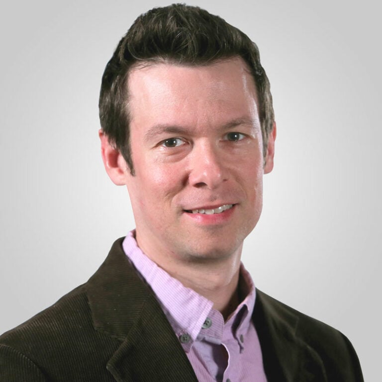 a person in a pink shirt